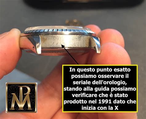 rolex dove si trova il codice seriale|Numeri seriali Rolex, come verificare l'anno del vostro Rolex .